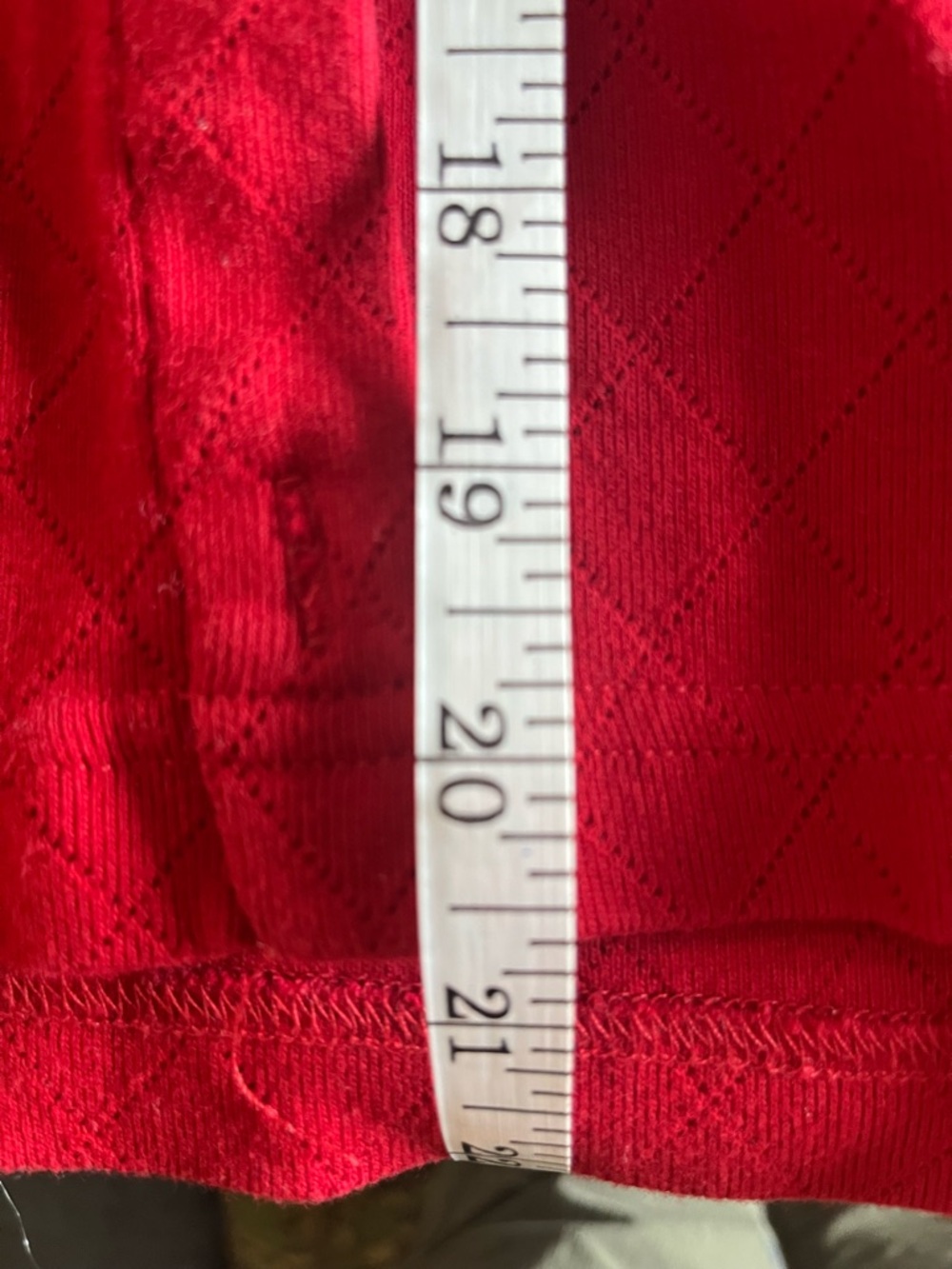 Vintage Liz Claiborne Gingham Scallop Edge Cotton Cardigan Sweater MP M - Picture 6 of 6